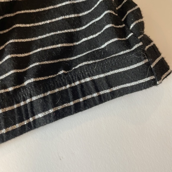 Y2K Vintage - DELiAs Striped Lurex Square Neck Top - Picture 4 of 5